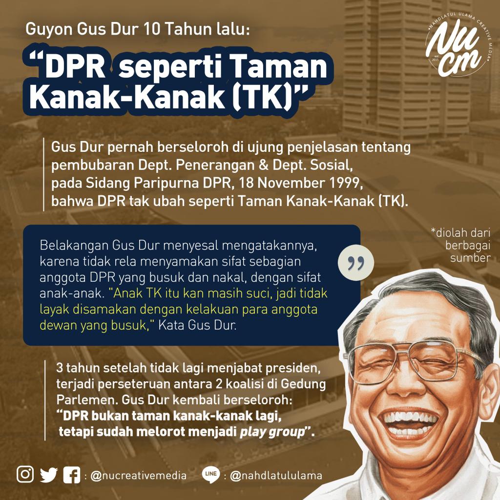 gilig_free's tweet photo. @sociotalker @meutya_hafid Emang bener kata Alm Gus Dur 🙏🙏 https://t.co/8HShkxiJlY