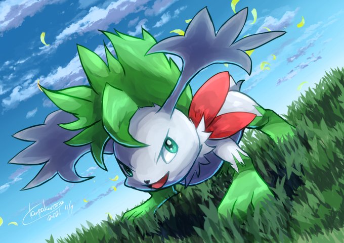 シェイミのtwitterイラスト検索結果 古い順