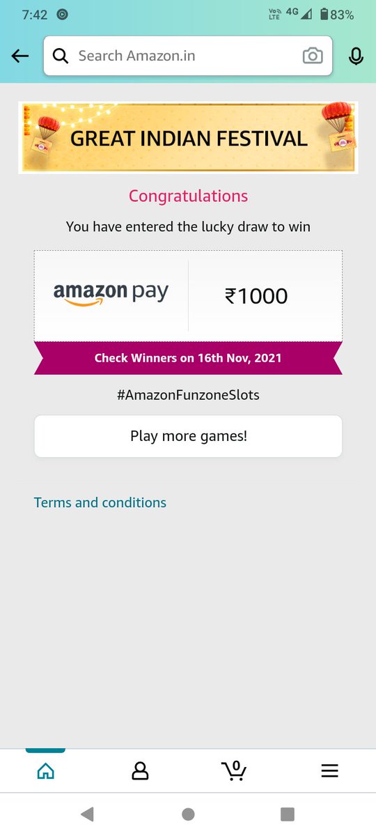 JaydeepNakar's tweet photo. #AmazonFunzoneSlots https://t.co/T9lPW8JoaI