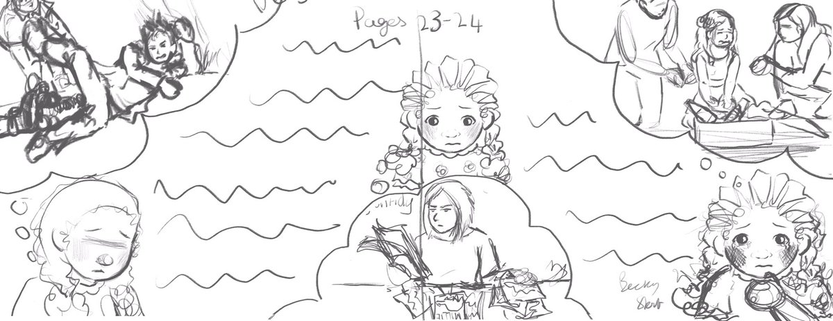 learningblockbk's tweet photo. A few more sketches sent today for our approval before colour and text is added. 

Looking wonderful 🥰🥰🥰

Pre order your copy of Millie Mistakes now
https://t.co/cjk97FsTCD https://t.co/J4Hbnhd7SE