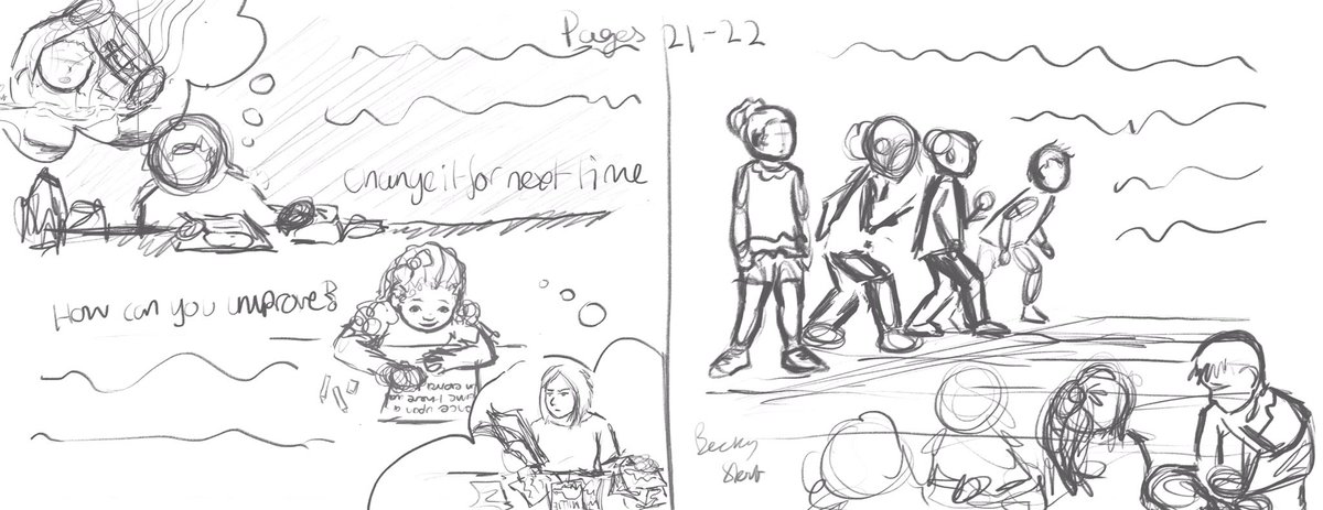 learningblockbk's tweet photo. A few more sketches sent today for our approval before colour and text is added. 

Looking wonderful 🥰🥰🥰

Pre order your copy of Millie Mistakes now
https://t.co/cjk97FsTCD https://t.co/J4Hbnhd7SE