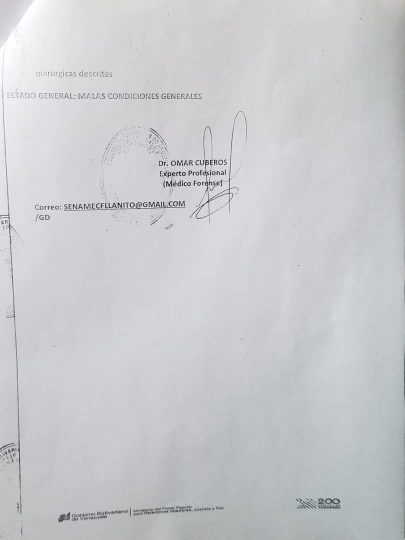 RangelMariuth's tweet photo. @TarekWiliamSaab @MaikelMorenoVEN @Defensoria_Vzla @NicolasMaduro @dcabellor @PedroCarreno_e  Si @JosePinto_MRT se llega a morir encerrado dentro de un calabozo, saldrán a decir luego que no lo sabían?. De quién sería la culpa?? #LibertadParaPintoYa https://t.co/Xwd56PrLQQ