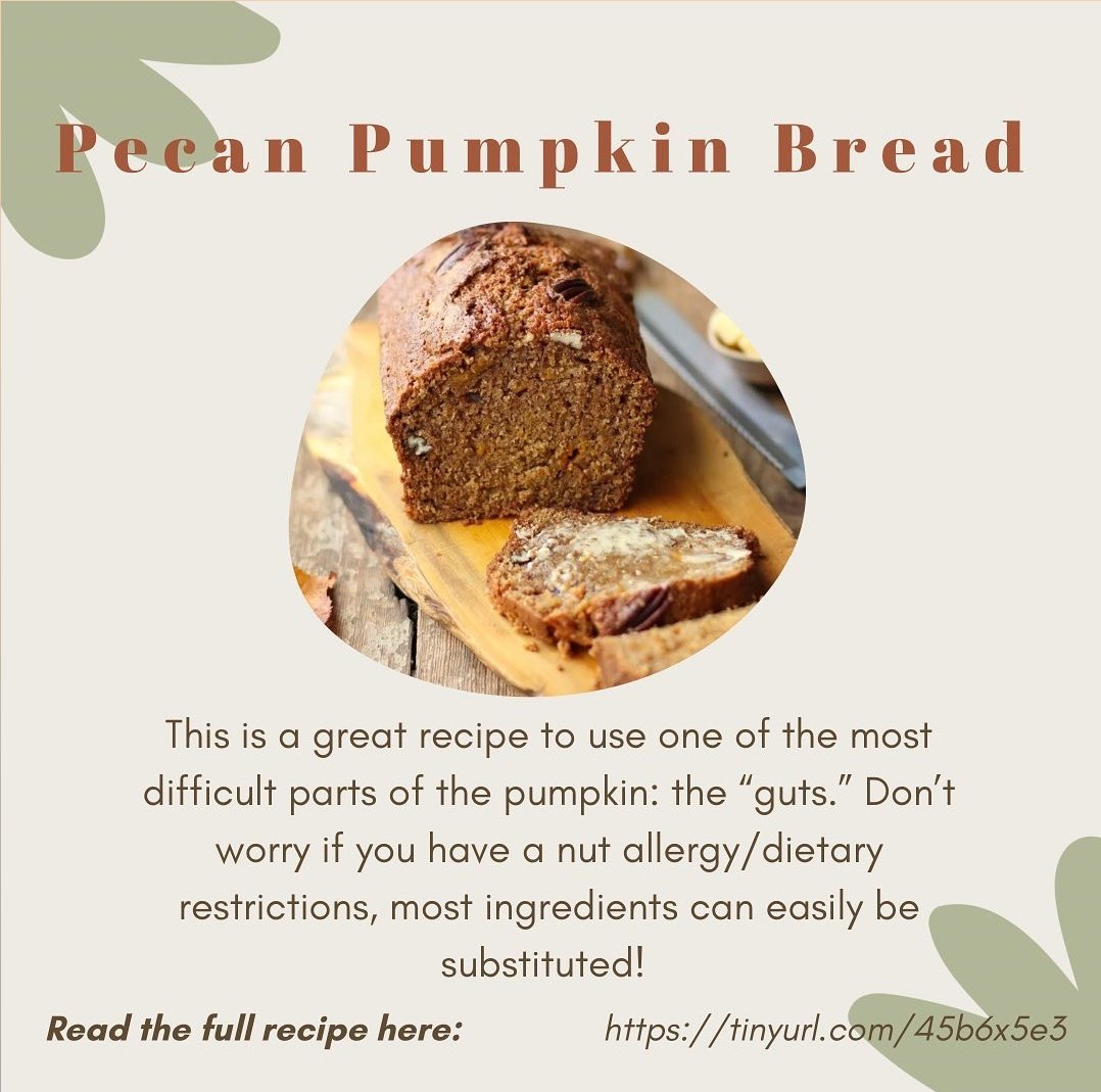 MHS_GreenTeam's tweet photo. Moving towards the winter months, many families will start to get rid of their pumpkins. If you’re looking for a fun way to keep your pumpkins out of the trash and reuse them, try these recipes! #zerowaste #ecofriendly #FallBack #pumpkin https://t.co/70u9ZzW6PM