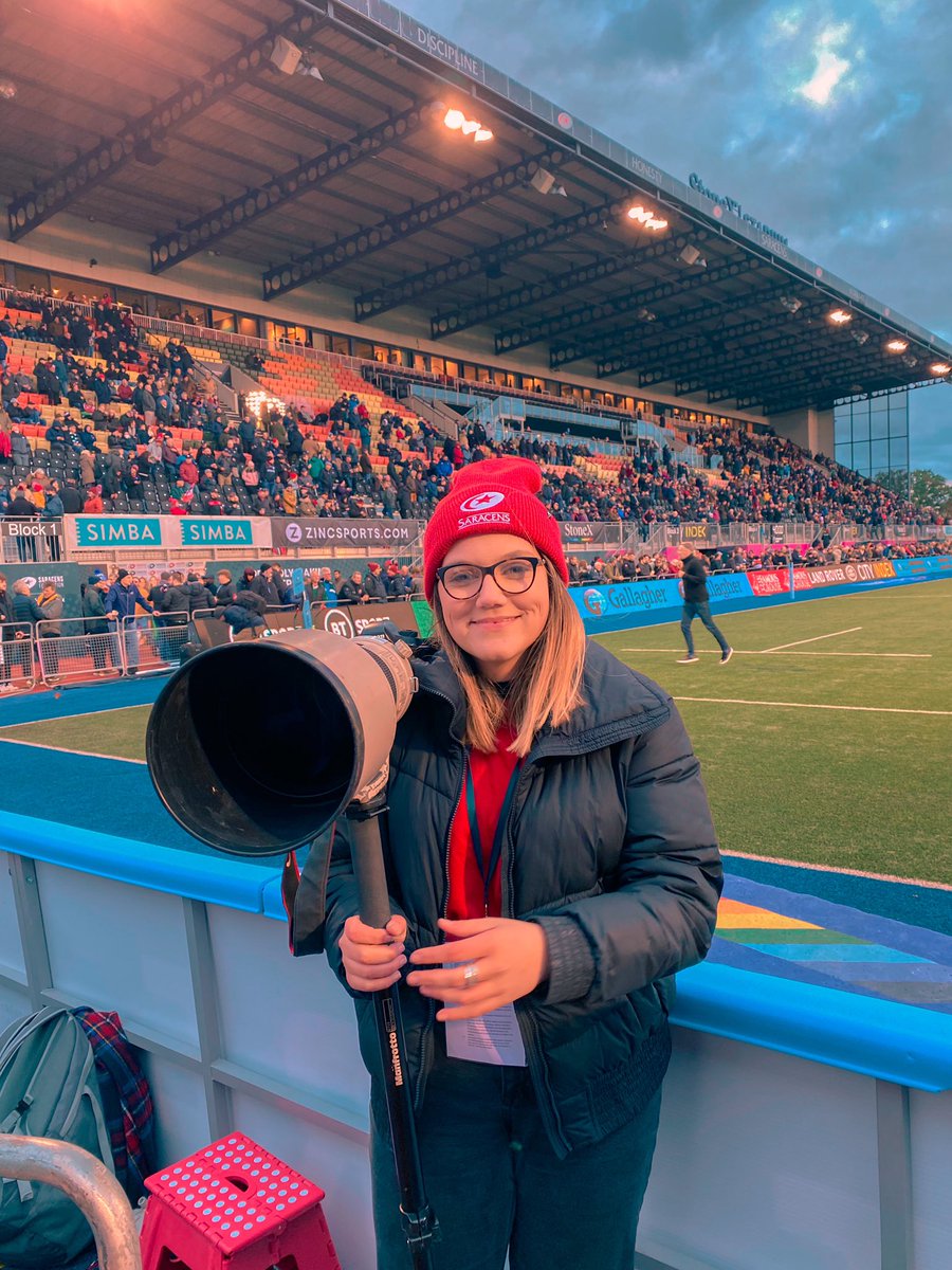 Laurencouchman_'s tweet photo. @LNCImages 🤝 @Saracens 

A day never to forget yesterday working with Sarries for their game against London Irish. One I’ll be reliving for a while 🔴⚫️ https://t.co/m4TiwiKywI