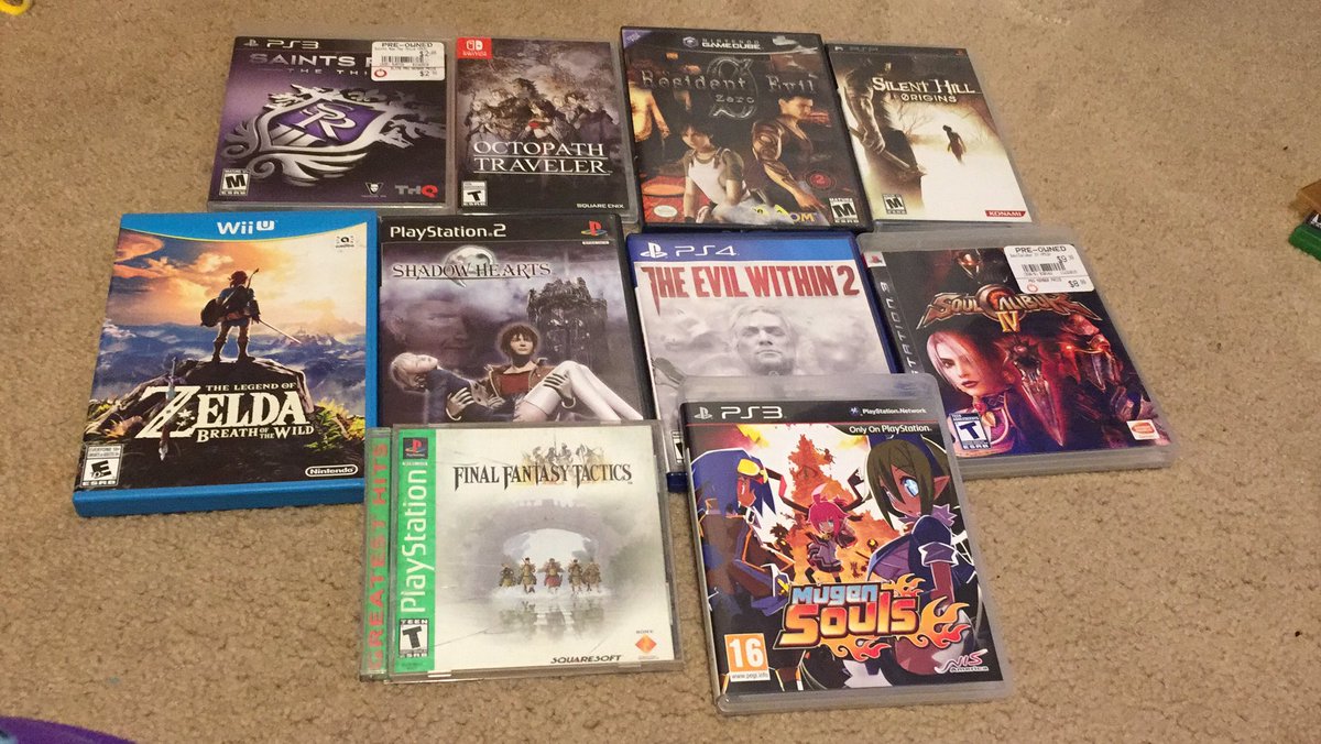 DePhiZero26's tweet photo. @wotnogravy @ColonelFalcon @Lord_Arse @gamesyouloved @RetroBoyJon @RetroGamerDaz @Richard31337 @kingmonkey25 @MaximumPowerUp @SupernerdsT Here you go #random10 https://t.co/Tu9DeFRRlc