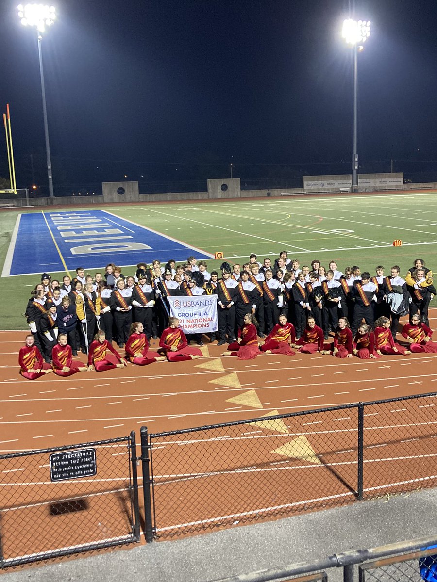 Congratulations to the Highlanders who took first place at the Group 3 A US Bands National Championship!
