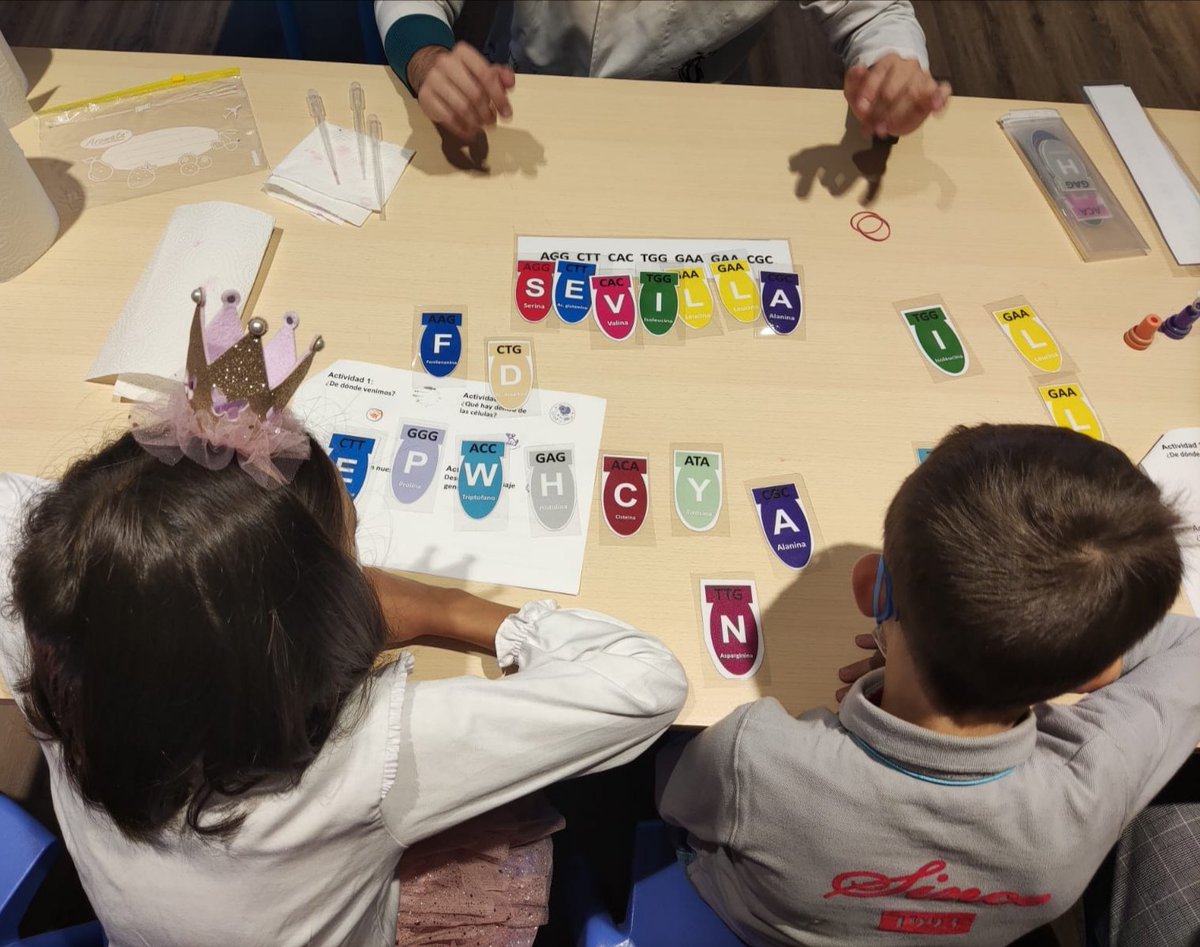 👉Un fin de semana espléndido gracias a vosotr@s, las familias que han venido al taller "El puzzle de la Biología del Desarrollo".

😉 Gracias a investigador@s y técnicos del <a href="/CABD_UPO_CSIC/">Centro Andaluz de Biología del Desarrollo</a> por su gran trabajo🤗
La semana que viene continúa la #semanacienciaylatecnologia