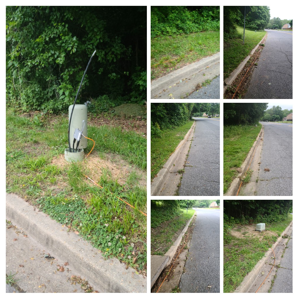 BlueDiamond1309's tweet photo. @Xfinity Why was this allowed to happen? Why are you asking for personal information to resolve it when customers weren't informed the work was being done in the neighborhood? Why has this gone unresolved for 8 months? Why ask the customer to DM if you're not going to fix it? https://t.co/gqPB9Fulic
