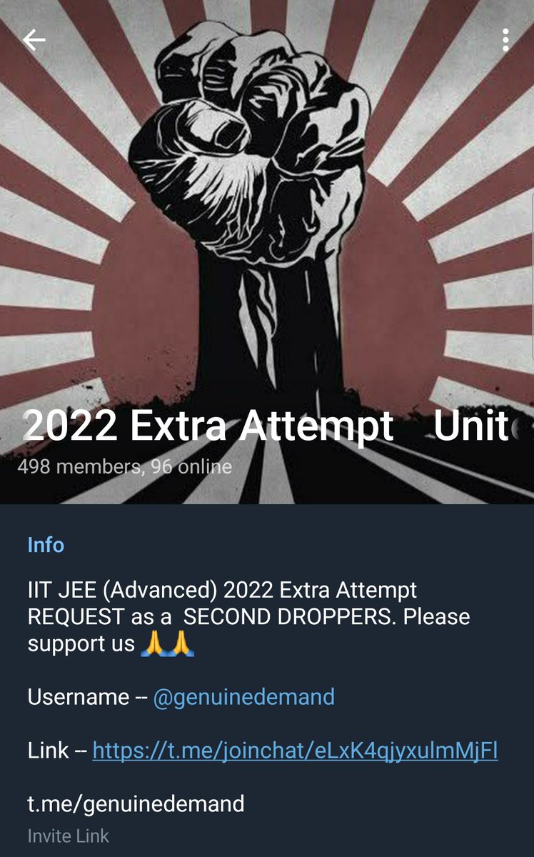 Harsha_0o0o's tweet photo. #JEEAdvancedExtraAttempt
#Relaxation_in_JEEAdvancedCriteriaNo4

Every #JEE2ndDropper please join telegram group and help please

Directors of IITs
It's an Humble Request to Give us #1MoreChance in #JEEAdvance

@dpradhanbjp
@SonuSood
@narendramodi
@iitbombay

#GodPleaseHelpUs 🙏 https://t.co/XyDFUZ9cL6