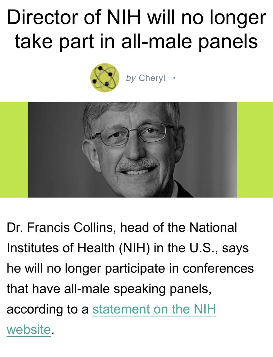 BilalMohammadMD's tweet photo. 12/15) HOW to be an “Effective” #HeForShe continued
✳️ Say NO to “Manels”
What is a “Manel” - You may ask ?
➡️ Manel = All Male Panel
✅ Be “intentional” when accepting invites to talks & ensure adequate women representation
https://t.co/XmC5zBHcci https://t.co/3Zz6xQr3Wd