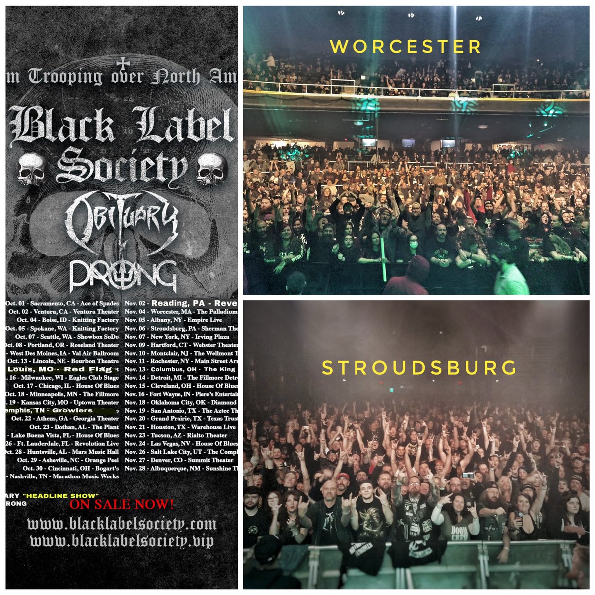 Last couple shows have been straight up awesome! ThankYou Worcester &amp; Stroudsburg..til next time!
TODAY we are in NYC at Irving Plaza ready to Rage with <a href="/prongmusic/">Tommy Victor (Prong)</a> &amp; BigBrother <a href="/ZakkWyldeBLS/">Zakk Wylde</a> and You Guys are in for a Treat and OneKillerShow!!!!
#ShredFest