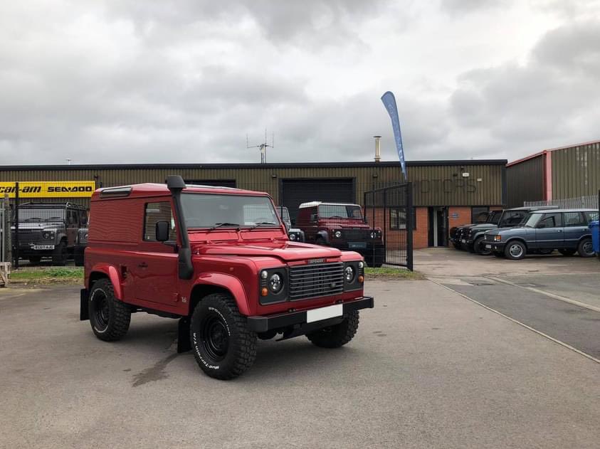 Our latest build. A 300TDI Defender. Completely recreated by us. #landrover #defender #handmade