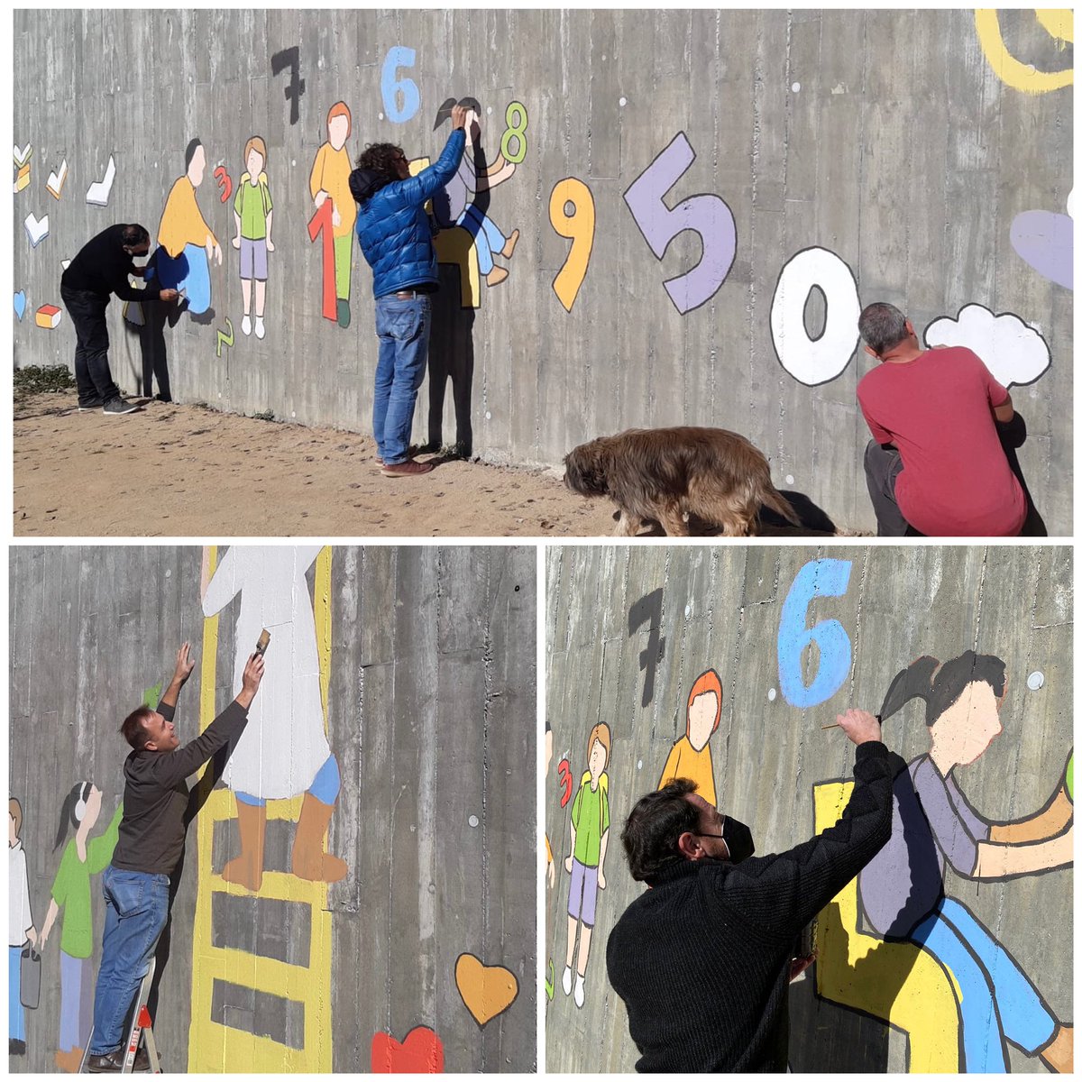 castellpositiu's tweet photo. Educació, patrimoni, cultura, espais viscuts, espais participats, comunitat, xarxa…
Orgull de fer equip @castellpositiu amb @Obreroca liderant #projectemurals #projecteescola #educacio360 @IECastell 

#els8regidorsfancoses #Orioljanoestassol

 #Seguim https://t.co/iD03SY28pO