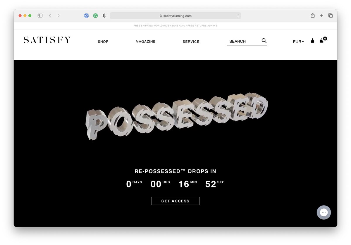 t-minus 15: satisfyrunning.com