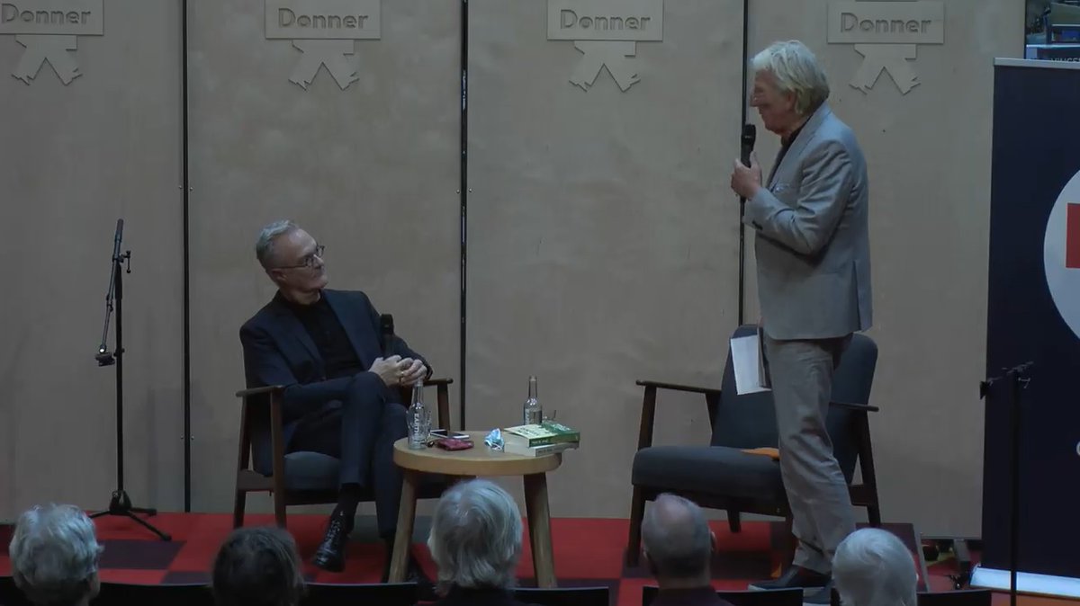 Boeken_Lezen's tweet photo. Filmpje: Marcel Möring interviewt Freek de Jonge. Bekijk het filmpje hier: https://t.co/OOEZz7p0xp #filmpje #MarcelMoring #interview #FreekDeJonge #boekenlezen #boekhandelDonner #Rotterdam https://t.co/RCGBDumnU7