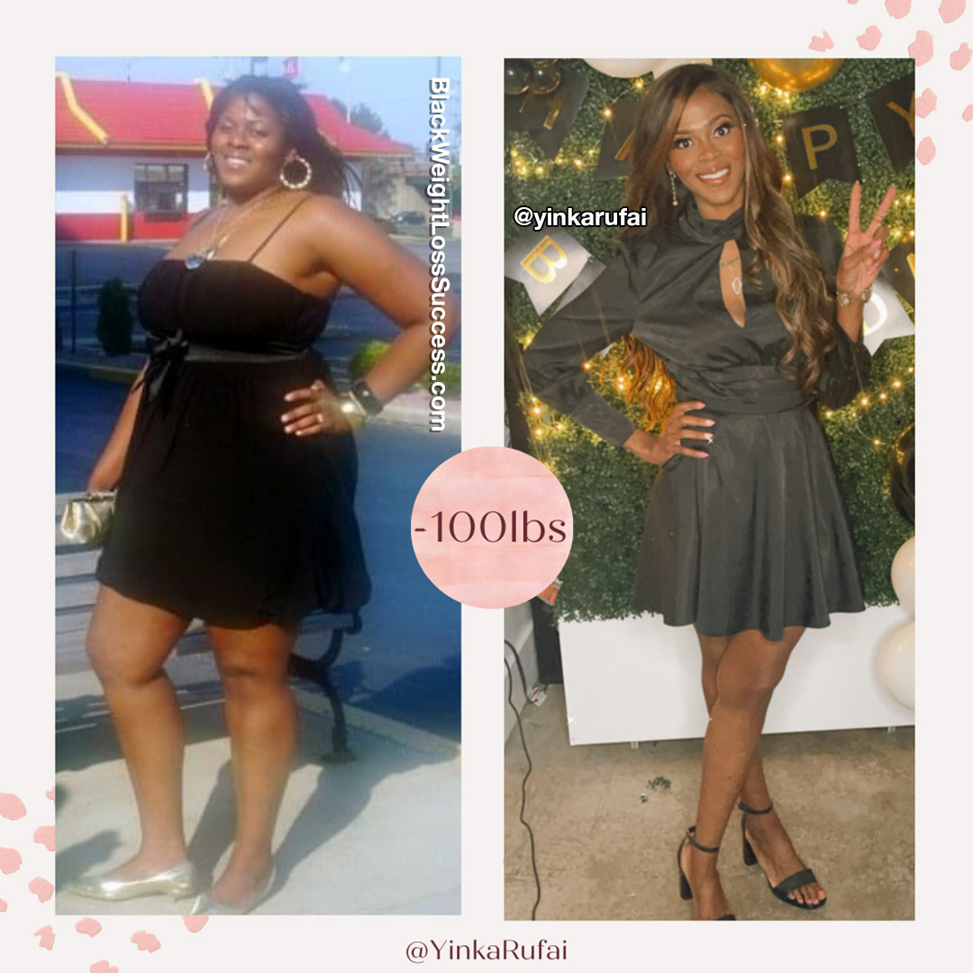 blackweightloss's tweet photo. Transformation of the Day: Yinka lost 105 pounds with clean eating and exercise. God and her faith motivated her to take better care of her temple and transform physically and mentally. https://t.co/OC0zTVuoFH #weightloss #BWLW https://t.co/1lapBBJaQs