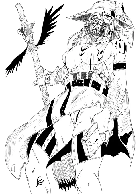 魔女イメージで 