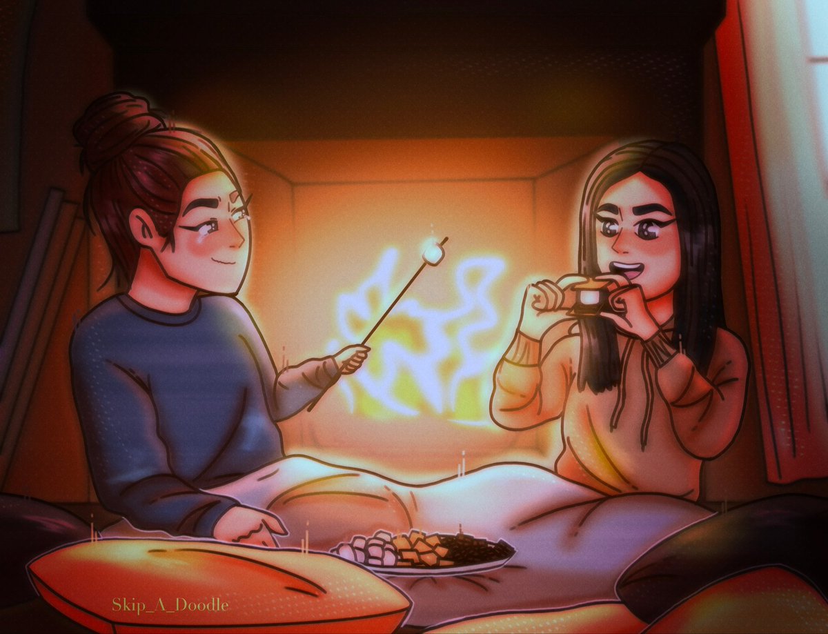 skip_a_doodle's tweet photo. a commission of Nicole and Rachel i did for my awesome friend @rachelvaIdez 💛💛 #WynonnaEarp #BringWynonnaHome @itzmartinaol @KatBarrell https://t.co/bVrKKWC2zk