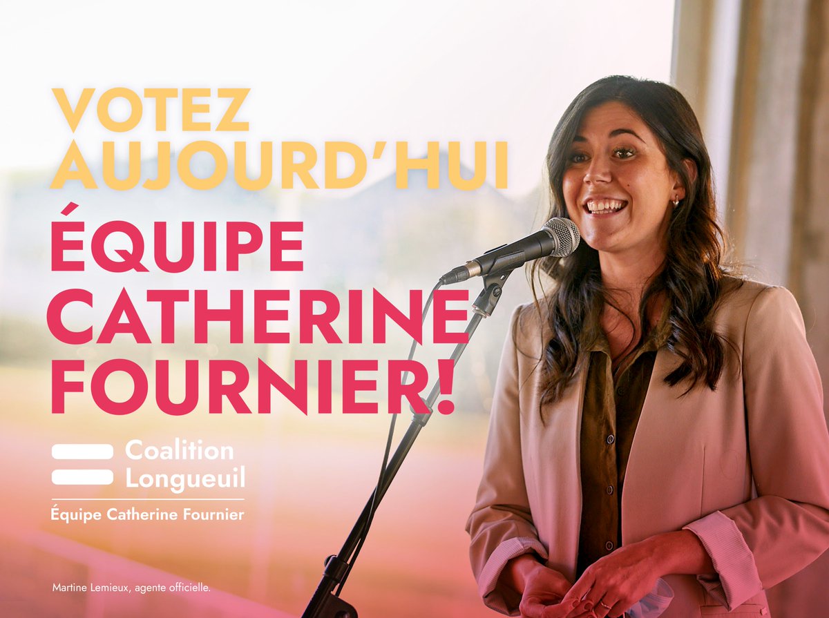 Les bureaux de vote sont officiellement OUVERTS! 🤩 Ils fermeront ce soir à 20h.

Vous savez que vous pourrez compter sur nous à l'hôtel de ville de Longueuil. Maintenant, c'est nous qui comptons sur vous.

Bon vote!

#Longueuil2021 #polmun