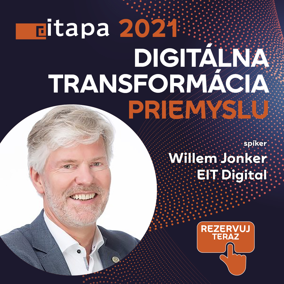 ITAPA_SK's tweet photo. Slovensko je krajina postavená na priemysle, ktorý sa digitalizácii nevyhne.
Problémom však je, že ľudia stále nemajú potrebné zručnosti. Nič však nie je nemožné, svoje o tom vie Villem Jonker, ktorý na ITAPA 2021 prezradí svoje skúsenosti. Registrácia https://t.co/uZVojRkIXc https://t.co/GzTCDxVhtt