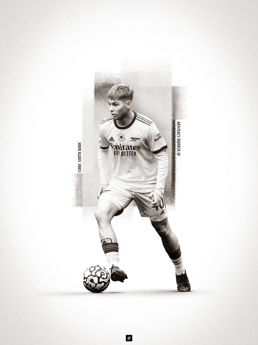 ESR - What a Player ❤️

It takes £0 to RT my work guys! Let me know if we like the black and white design! <a href="/emilesmithrowe/">Emile Smith Rowe</a> <a href="/Arsenal/">Arsenal</a>