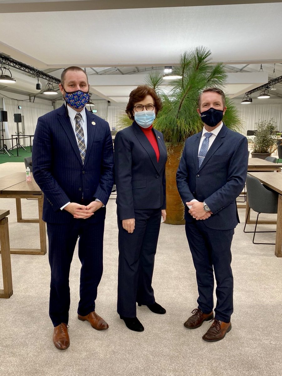 Caught up with David Bobzien and Brad Crowell at #COP26 to talk about Nevada’s leadership and future opportunities in clean energy and conservation!