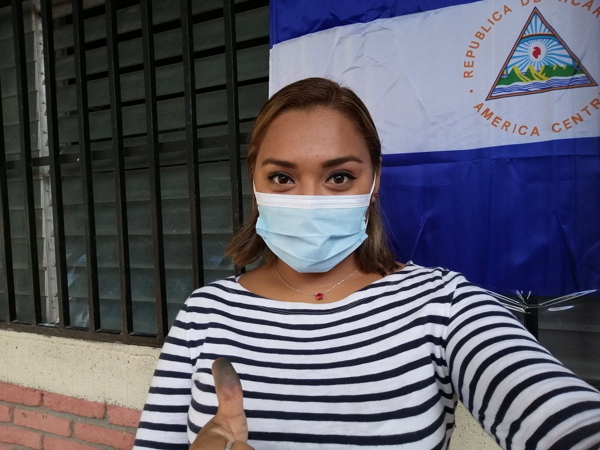 Porque mi deber ciudadano es ejercer mi derecho al voto. 🇳🇮
#YaVoté  
#EleccionesSoberanas2021 
#TodosLosTriunfosSonDelPueblo