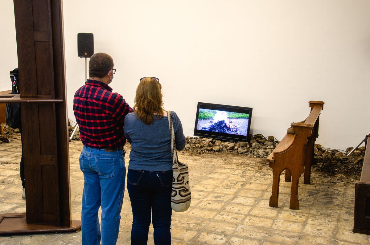 Divcultural's tweet photo. Óscar Murillo. #CondicionesAúnPorTitular, en el #MuseodeArteUN. De martes a jueves y sábado, de 11:00 a.m. a 7:00 p.m., y viernes de 11:00 a.m. a 4:00 p.m. Aforo limitado. Realice aquí su inscripción https://t.co/PhIYsPHu8S https://t.co/QWs6RZjIBN