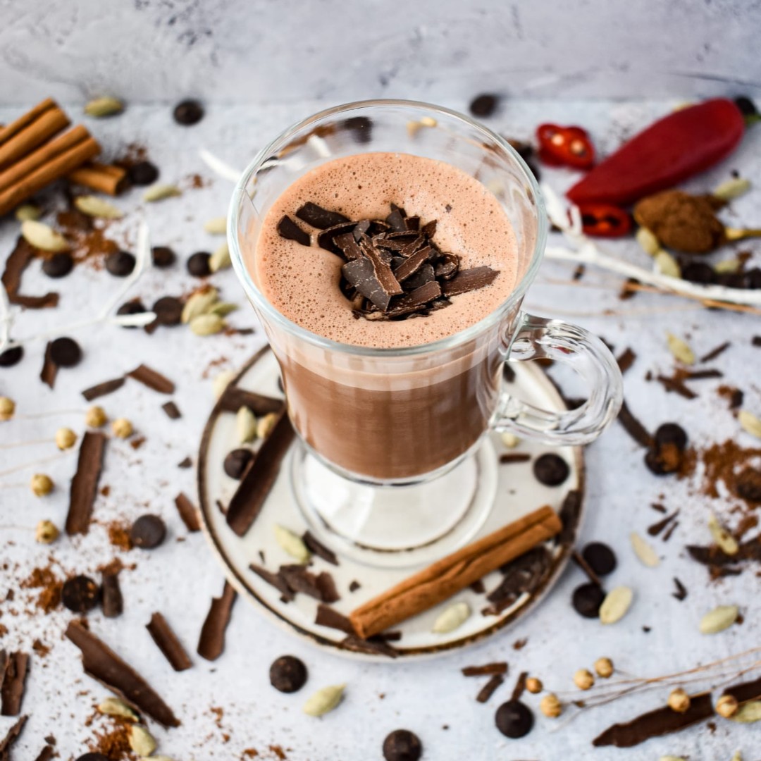 MurphysIceCream's tweet photo. Our handmade Aztec hot chocolate is made with melted 70% Callebaut chocolate, with chilli and other warming spices, decorated with chocolate shavings for a rich warming taste that's unbeatable โ
.
.
.
#murphysicecream #madeindingle #aztechotchocolate #hotchocolate #winter https://t.co/Sf52WKf4EZ