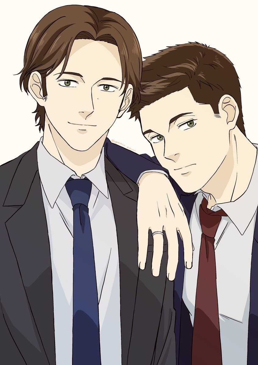 「#SUPERNATURAL fanart#DeanWinchester #sam」|りとせのイラスト