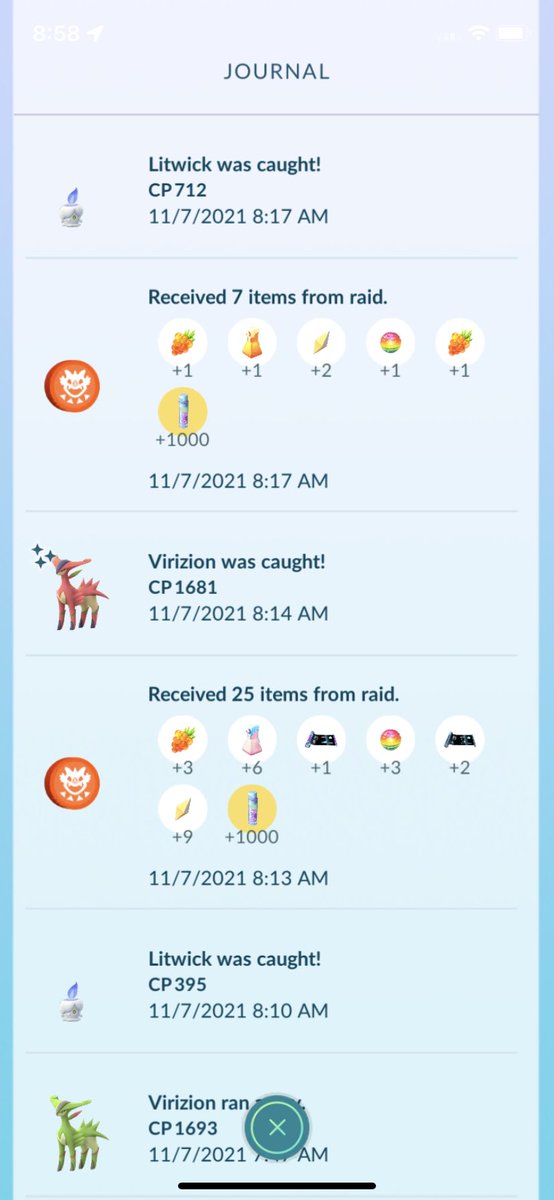spruesnstuds's tweet photo. Woo! Shiny cell tower finally caught so my shiny swords of justice team is complete. Also apparently I raid a lot…enough to get 500 battle achievements #pokemongo #shinypokemon https://t.co/75MPd1uGZi