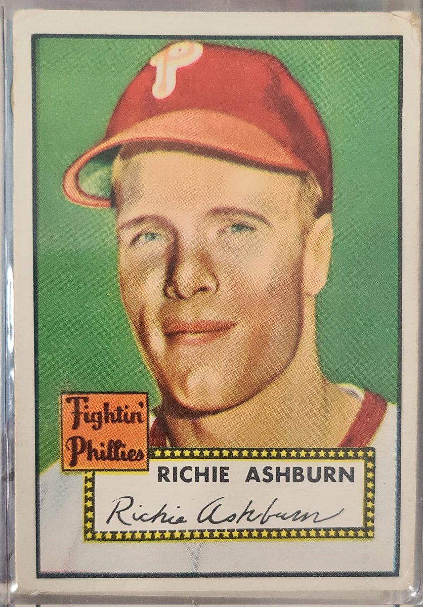 DennisCGarcia's tweet photo. @gbennettpost @Topps @SABRbbcards @VintageCardsOn1 @PostWarCards @CardboardHistry @nightowlcards @CardsStory @cardboardicons Simply incredible collection!

#1952Topps is one of my favs with great artwork. Here's some from my collection.

#BaseballCards
#GilHodges #LarryDoby #RichieAshburn
#JoeGaragiola https://t.co/G5NyJZgqhQ