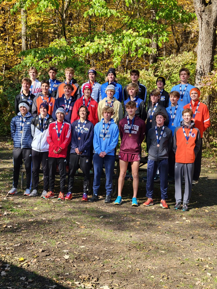 Logan Beckmier is All State at 13th! Pretty impressive group here!