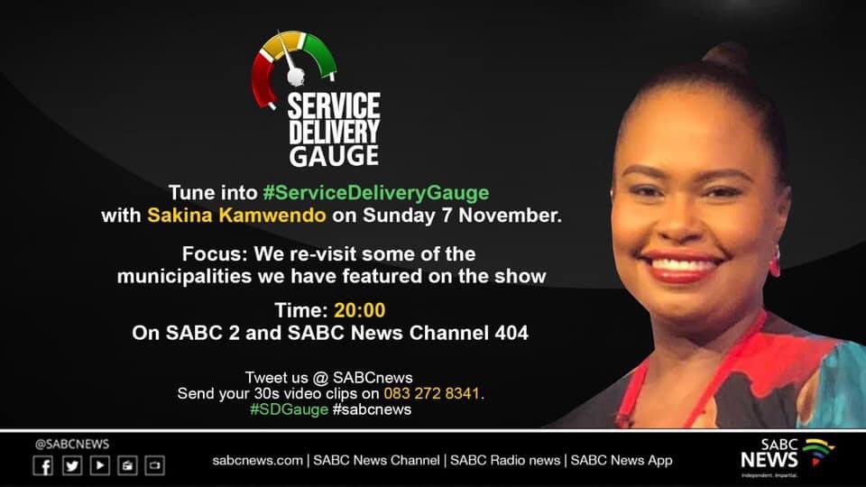 SthembisoMedia's tweet photo. In the final episode of #SDGauge with @SakinaKamwendo, the team reflects on some of the municipalities covered on the show before the #LGE2021.
Watch the show at 20:00 on #SABCNews channel and @SABC_2.
@SithakazeloD @omafu @PhathiswaPM @njanjichauke @Sophie_Mokoena @mzwaimbeje https://t.co/OzOiWNm4zn