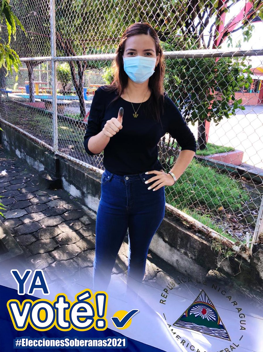 Dra_Paredes_'s tweet photo. Como buen ciudadano nicaragüense fui a votar a elegir el progreso, por una Nicaragua libre bendita y soberana.

Y ASI ES COMO DEFENDEOS NUESTRA SOBERANIA ❤️🖤

#EleccionesSoberanas2021  
#FuerzaDePuebloQueVence
#YoYaVote https://t.co/GWFf3OTWzl