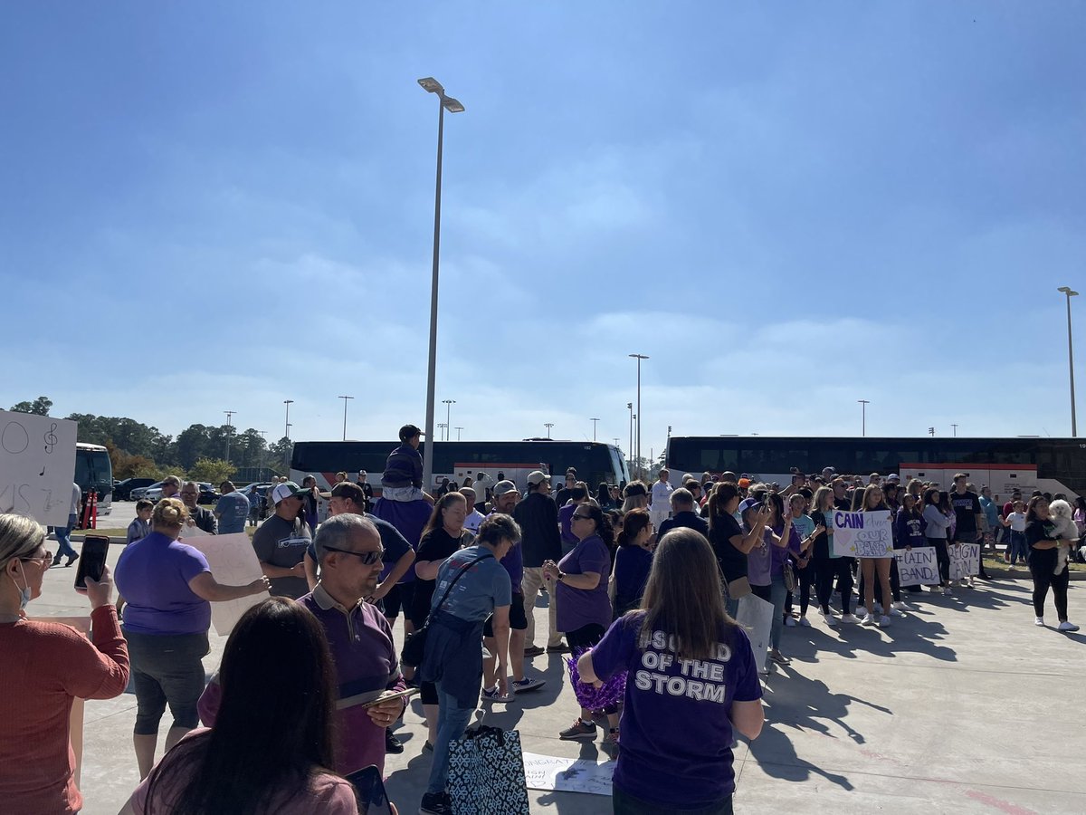Sending off the <a href="/KleinCainHSBand/">KleinCainHS Band</a>  to STATE!! Best of luck to all students and band directors <a href="/KleinCain/">Klein Cain HS</a>