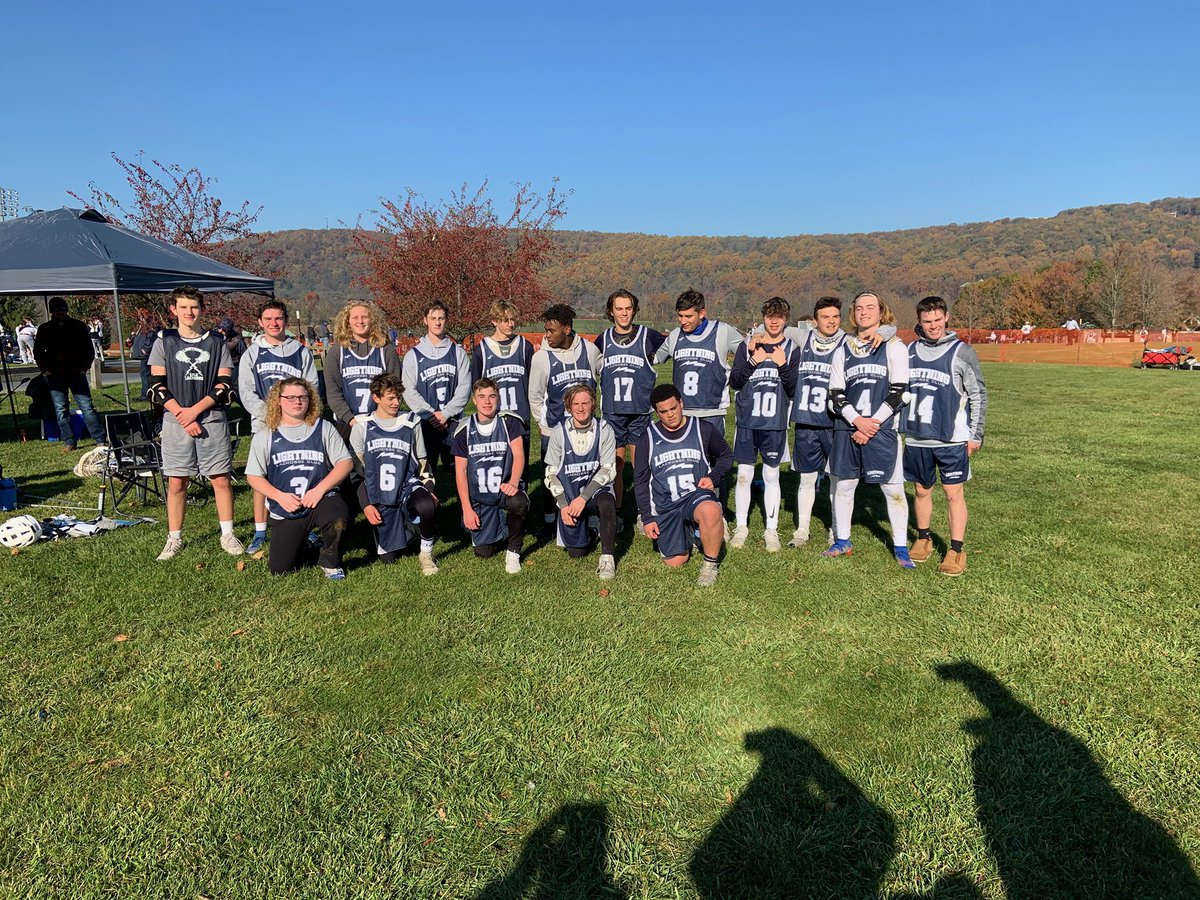 The boys having fun at their first fall ball tournament, Lehigh’s King of the Mountain #lightning ⚡️
