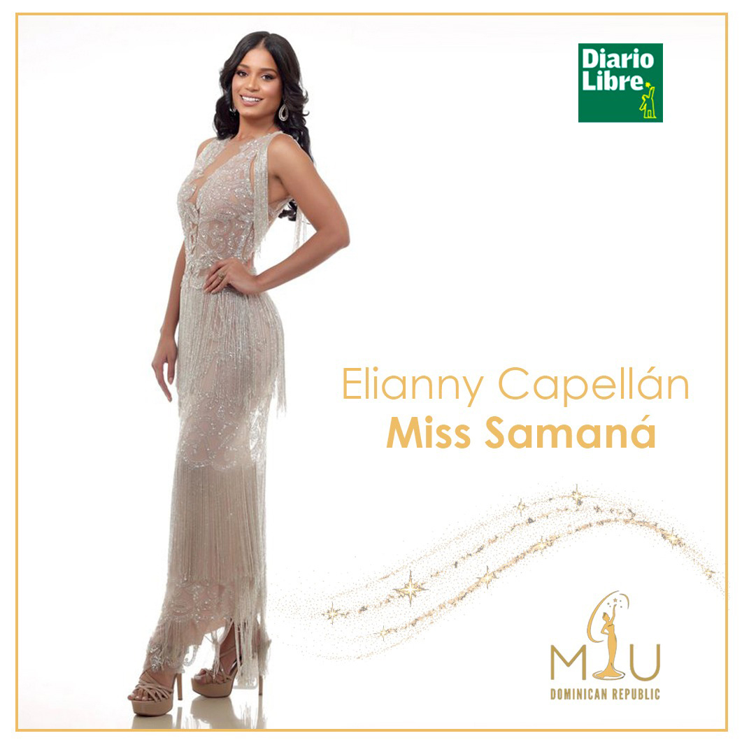 DiarioLibre's tweet photo. 📔|#RevistaDL| Miss Samaná, Elianny Capellán es estudiante de comunicación social. Domina el inglés y el español. Es amante de la música romántica y la música urbana.
🔗 https://t.co/VGw8KRY8Lu
#DiarioLibre #ActualidadDL #RevistaDL #MissRepúblicaDominicanaUniverso2021 #MRDU https://t.co/ZT08j8kdUE