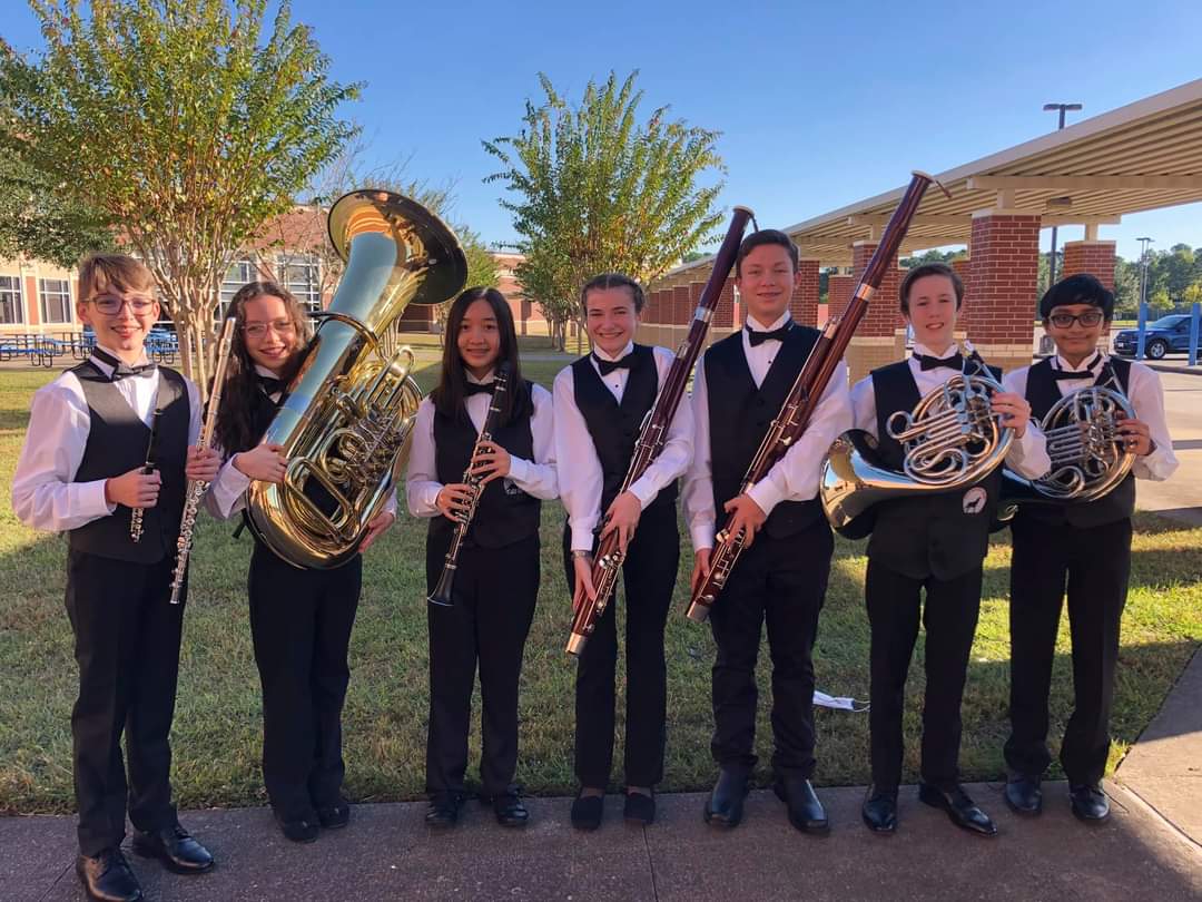 timberwolf_band's tweet photo. Region orchestra yesterday! Very proud of these Westbrook band students who placed so high in the region! Region band clinic/concert next week!  @WBI_Timberwolf @CCISD_VPA https://t.co/mDjMffCGpB