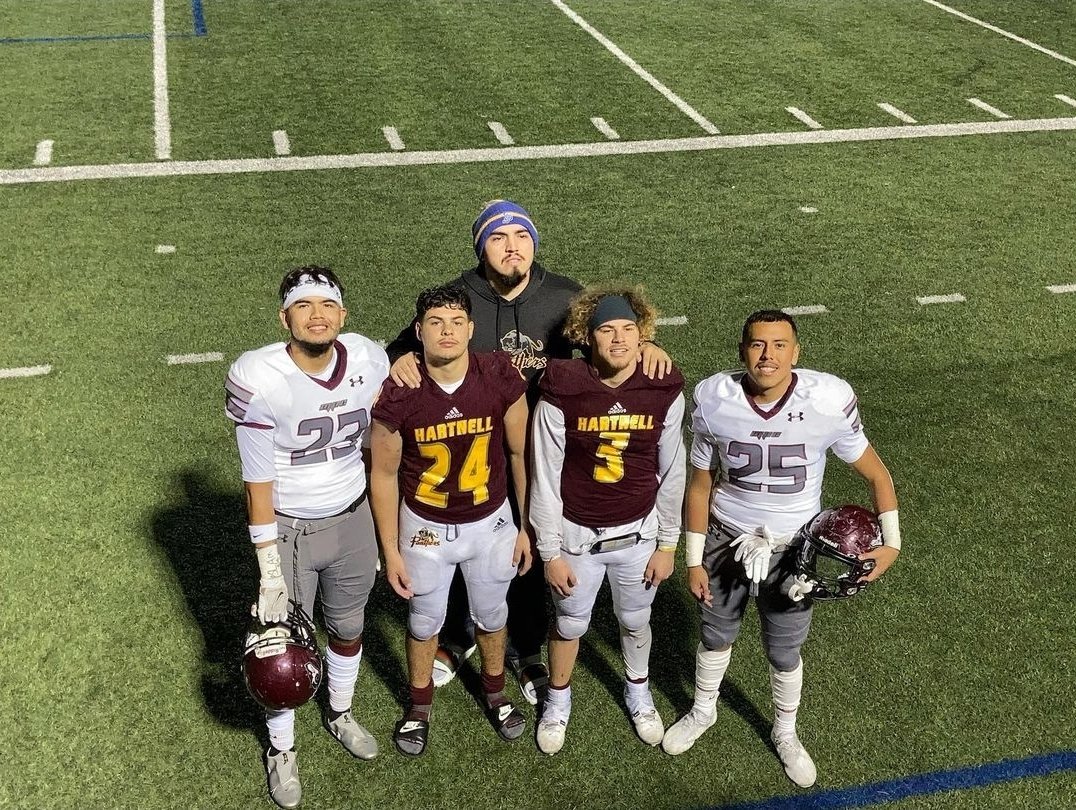 So proud of my boys! <a href="/HMOB_Football/">Hartnell College Football</a> vs. <a href="/MPCLoboFootball/">MPC Lobo Football</a> was a great game. I'll always respect a coach who plays to win.

Love seeing these young men chasing their dreams. <a href="/Payton3Flores/">Payton Flores</a>
<a href="/Pabss99/">Pablo Villasenor III</a> <a href="/King_Aviel/">Avi III⭐️</a> <a href="/Jayson10Flores/">Jayson Flores</a> @4_jaycob

📷 coach Jimmy