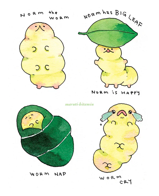 Norm is a good worm. 