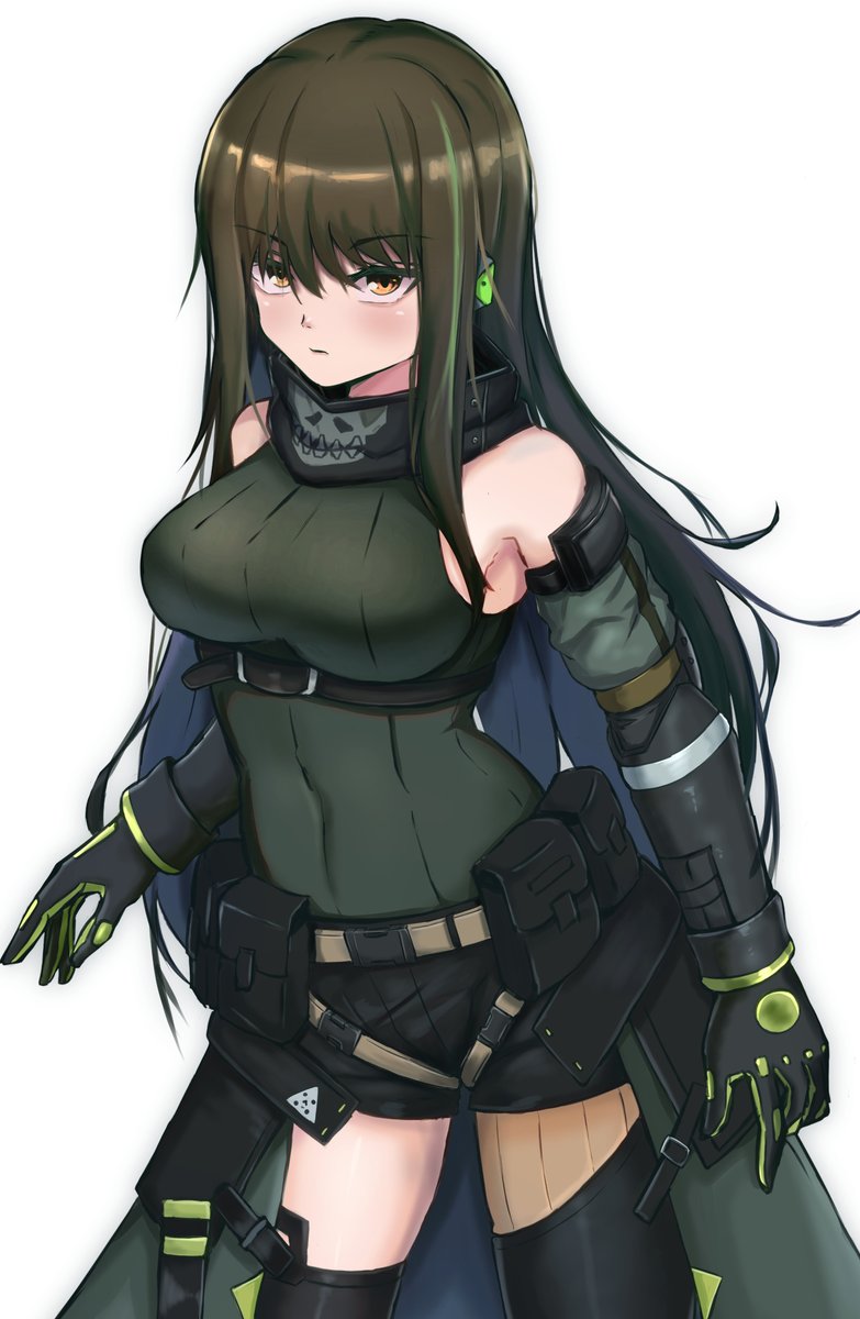 m4a1(ドルフロ) 「M4A1
#ドルフロ 」|おむらいぬのイラスト
