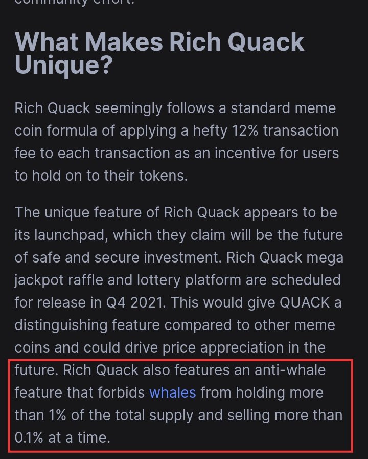 TriasKusuma17's tweet photo. $Quack #richquack is this real Anti whale fiture? @RichQuack https://t.co/E9erJpmLrJ