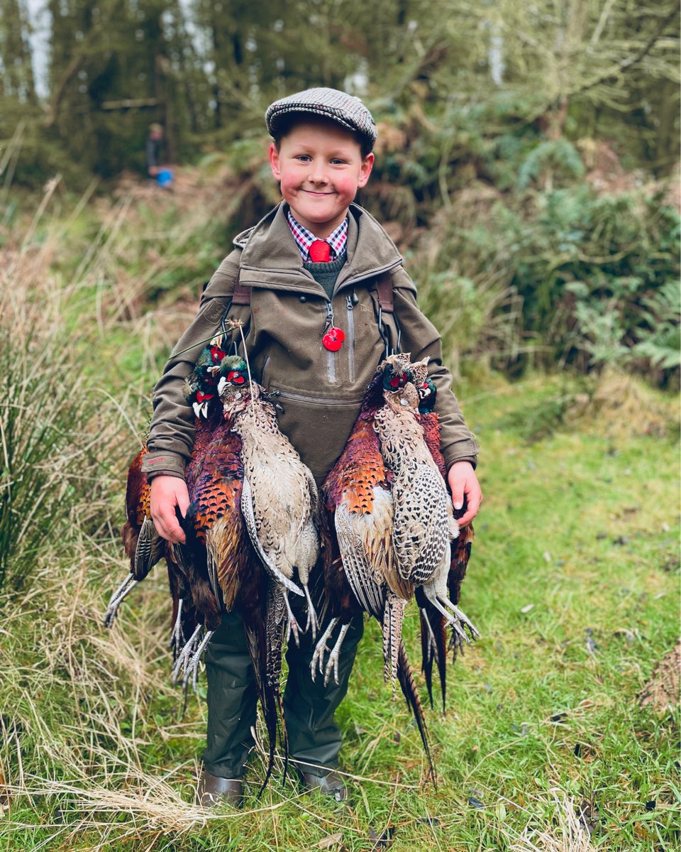 This is an image that needs sharing!

A young lad on our day yesterday, keen as mustard and £15 better off for his hard work. 

All shot game taken home ready to be dressed for dinner. Field to fork, sustainable wild game, no air miles, no export!

#fieldtofork #sustainable