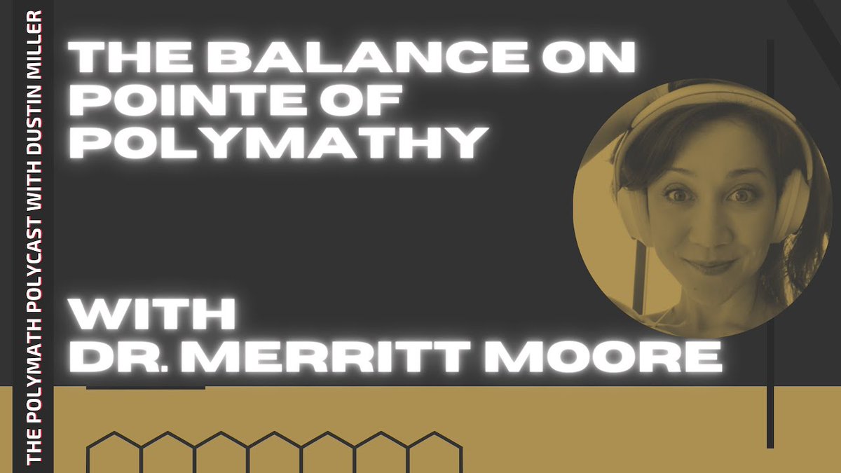 polyinnovator's tweet photo. The latest guest on #thepolymathpolycast the #quantumballerina herself Dr. Merritt Moore @physicsonpointe
Quantum Physicist/ Professional Ballerina, obtained a PhD in Atomic &amp; Laser Physics from Oxford, and an outstanding ballet career.

Watch it here!
https://t.co/pwVNaV4D6L https://t.co/kRoEGUcxxX
