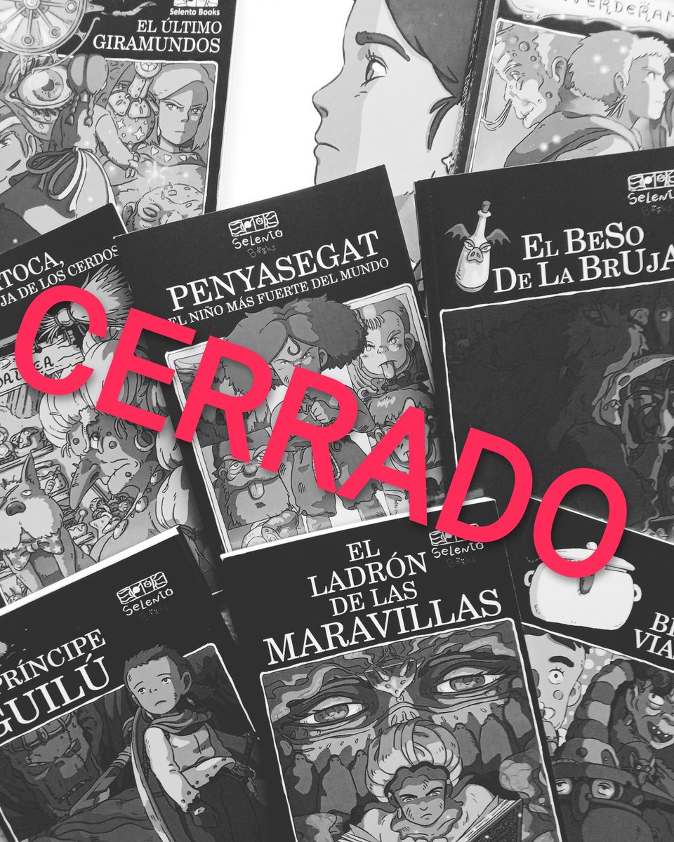 SelentoBooks's tweet photo. Ayúdanos a cerrar Selento Books de la mejor manera posible! 🥲

¿Cómo nos puedes ayudar?
1) Comprando nuestros libros! 🤗
2) o RT este twit! 🤗

Catálogo en Amazon España:
🛒 https://t.co/H56tDlmpAK

Gracias x todo!😍 https://t.co/Np69Y74B4Z