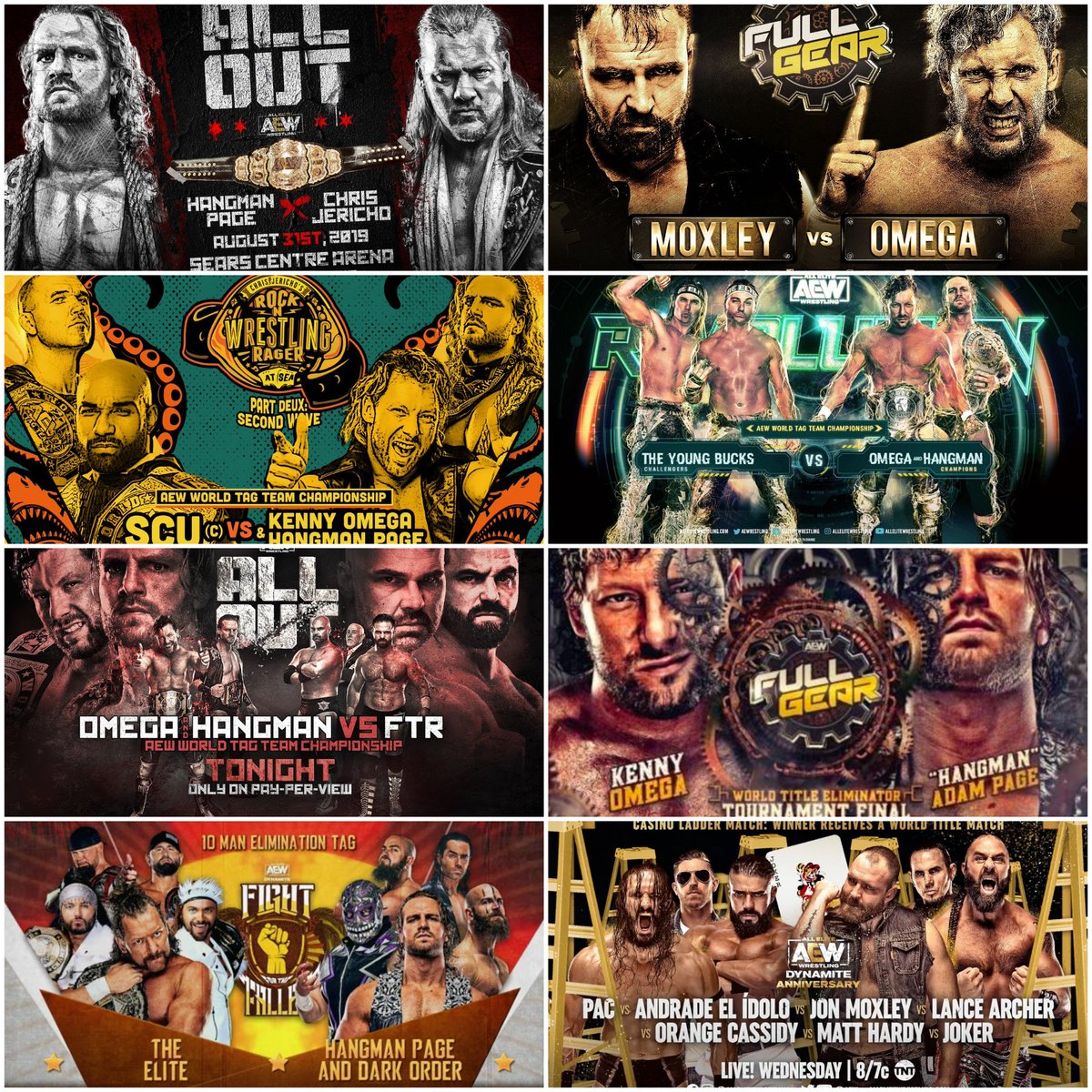 Shuvro66020008's tweet photo. Homework before the big one🔥
 
#AEWDynamite 
#AEWFullGear https://t.co/T6qm6Uxl1k