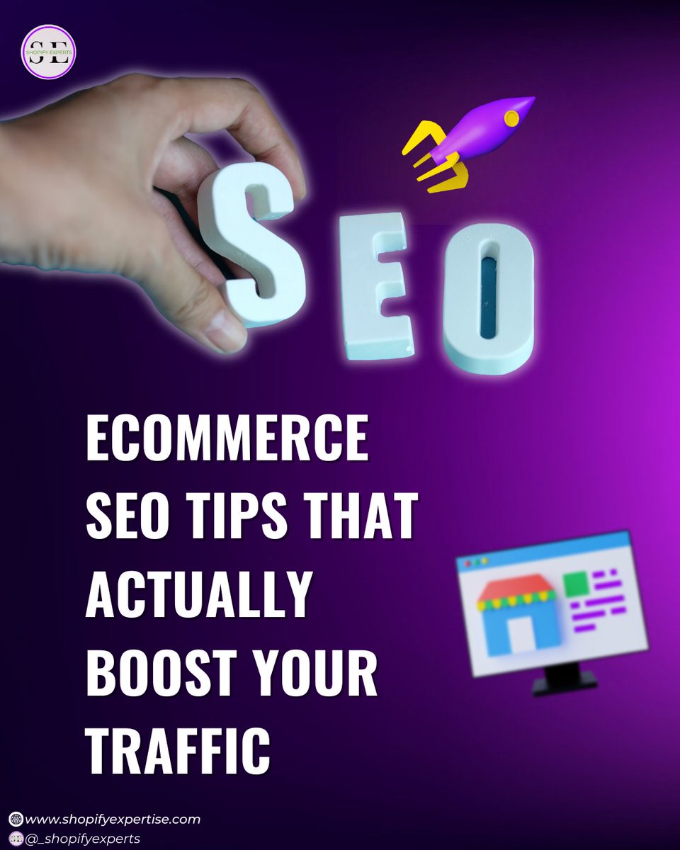 _shopifyexperts's tweet image. Do you want to generating desired traffic and sales? No need to worry, here are some eCommerce SEO tips you can use to increase your traffic.

#ecommercetips
#SEOTips