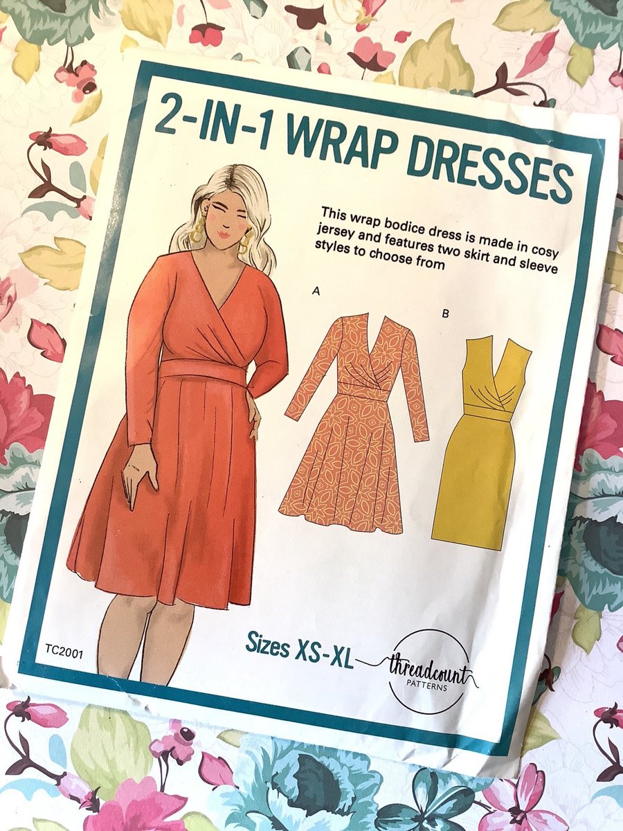 WatsonsVintage's tweet image. A FABULOUS Flattering Wrap Dress Sewing Pattern in my #etsyshop : Uncut threadcount Sewing Pattern TC2001 - 2-In-1 Wrap Dresses - In Sizes XS-XL - Flattering Wardrobe Staple Dress - Wrap Bodice Dress etsy.me/3woS8wS #Threadcount #WrapDressPattern #SizesXSToXL #Sewing
