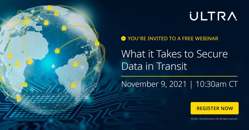 defence_unit's tweet image. What it Takes to Secure Data in Transit
December 10, 2021 | 10:30am CT

Presenter: Chris Guo, Ph.D | Ultra CYBER Principal Architect
web.cvent.com/event/2fabaca8…